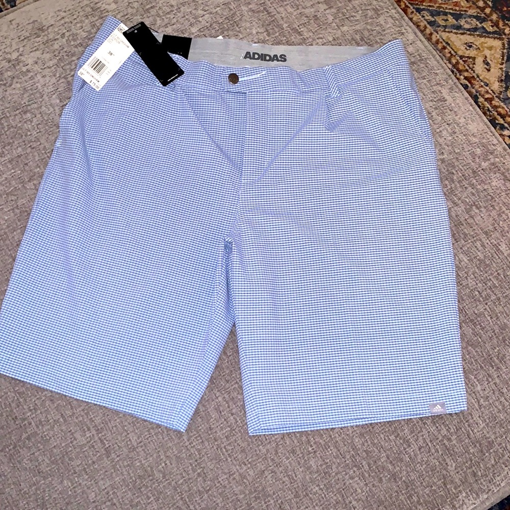 Men’s Blue Casual Adidas shorts / 38